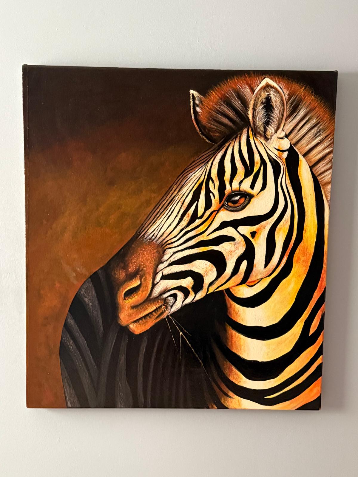 Zebra of the Sunset